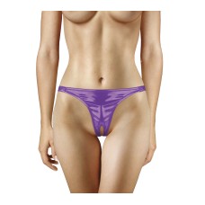 Adjustable Vibrating Panty With Bullet and Pleasure Hole - Purple Adjustable Vibrating Panty With Bullet and Pleasure Hole - Purple