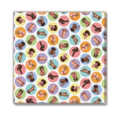 Mini Penis Napkins 8 Pack Mini Penis Napkins 8 Pack