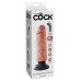 King Cock 6-Inch Vibrating Cock - Light