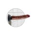 King Cock 7-Inch Vibrating Cock - Brown King Cock 7-Inch Vibrating Cock - Brown