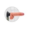 King Cock 7-Inch Vibrating Cock With Balls - Flesh