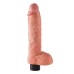 King Cock 10-Inch Vibrating Cock With Balls - Flesh King Cock 10-Inch Vibrating Cock With Balls - Flesh
