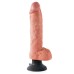 King Cock 10-Inch Vibrating Cock With Balls - Flesh King Cock 10-Inch Vibrating Cock With Balls - Flesh