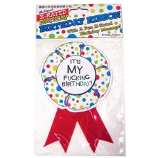 X-Rated Birthday Party Award Ribbon