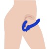 Revolver II Vibrating Strapless Strap on Dildo - Blue