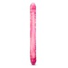 B Yours 18 Inch Double Dildo - Pink