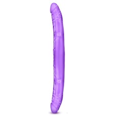 B Yours 16 Inch Double Dildo - Purple B Yours 16 Inch Double Dildo - Purple