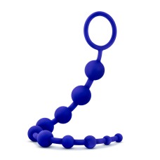 Luxe Silicone 10 Beads - Indigo Luxe Silicone 10 Beads - Indigo