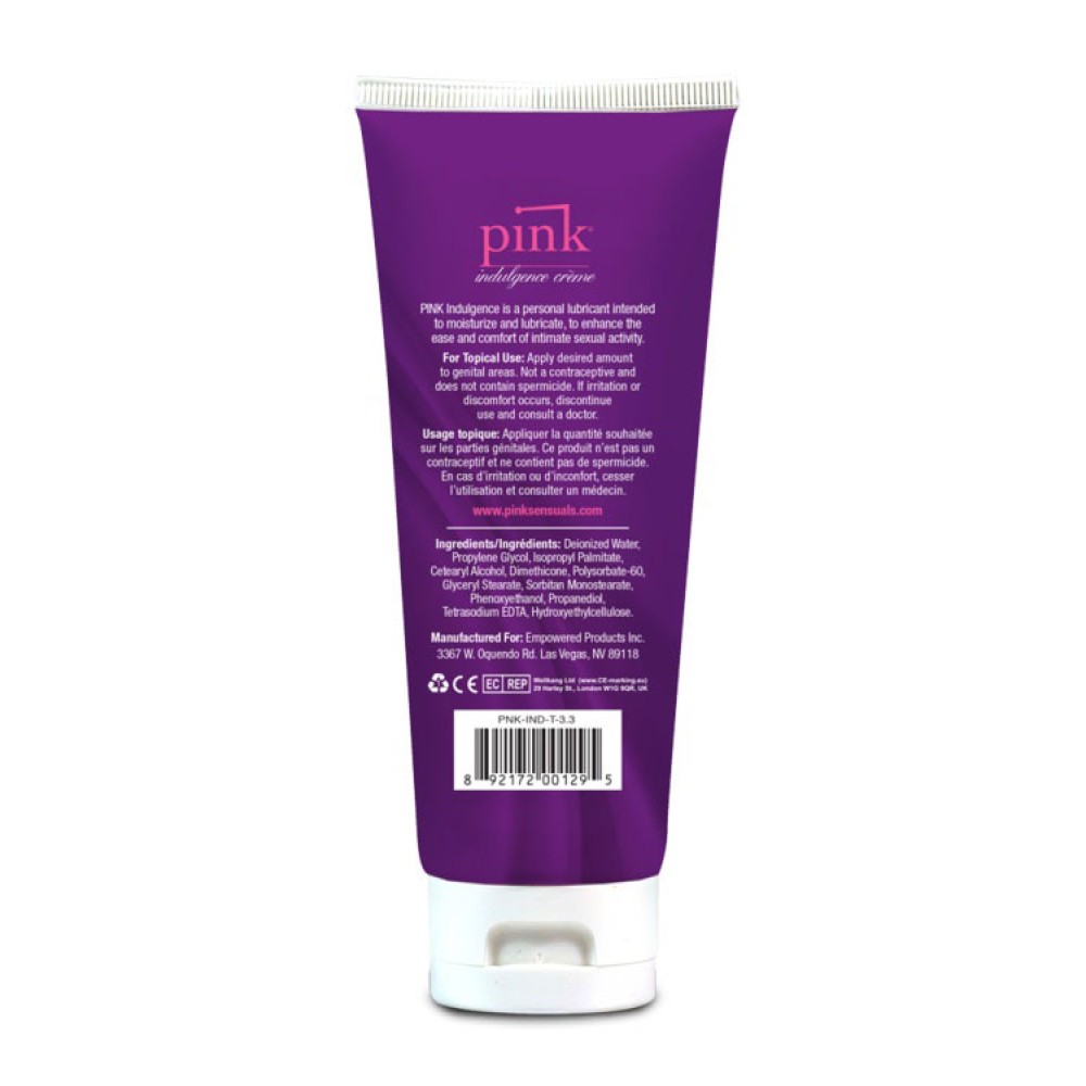 Pink Indulgence Creme Hybrid Lubricant for Women - 3.3 Oz. / 100 ml