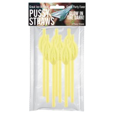 Pussy Straws - Glow in the Dark