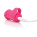 Charged Fingo Rechargeable Finger Vibe - Pink