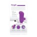 Charged Fingo Rechargeable Finger Vibe - Purple