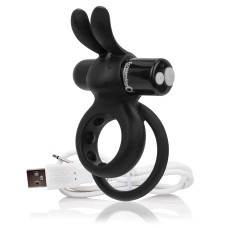 Charged Ohare Rechargeable Rabbit Vibe - Black Charged Ohare Rechargeable Rabbit Vibe - Black