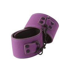 Lust Bondage Wrist Cuff - Purple Lust Bondage Wrist Cuff - Purple