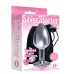 The 9's the Silver Starter Bejeweled Stainless Steel Plug - Pink The 9's the Silver Starter Bejeweled Stainless Steel Plug - Pink