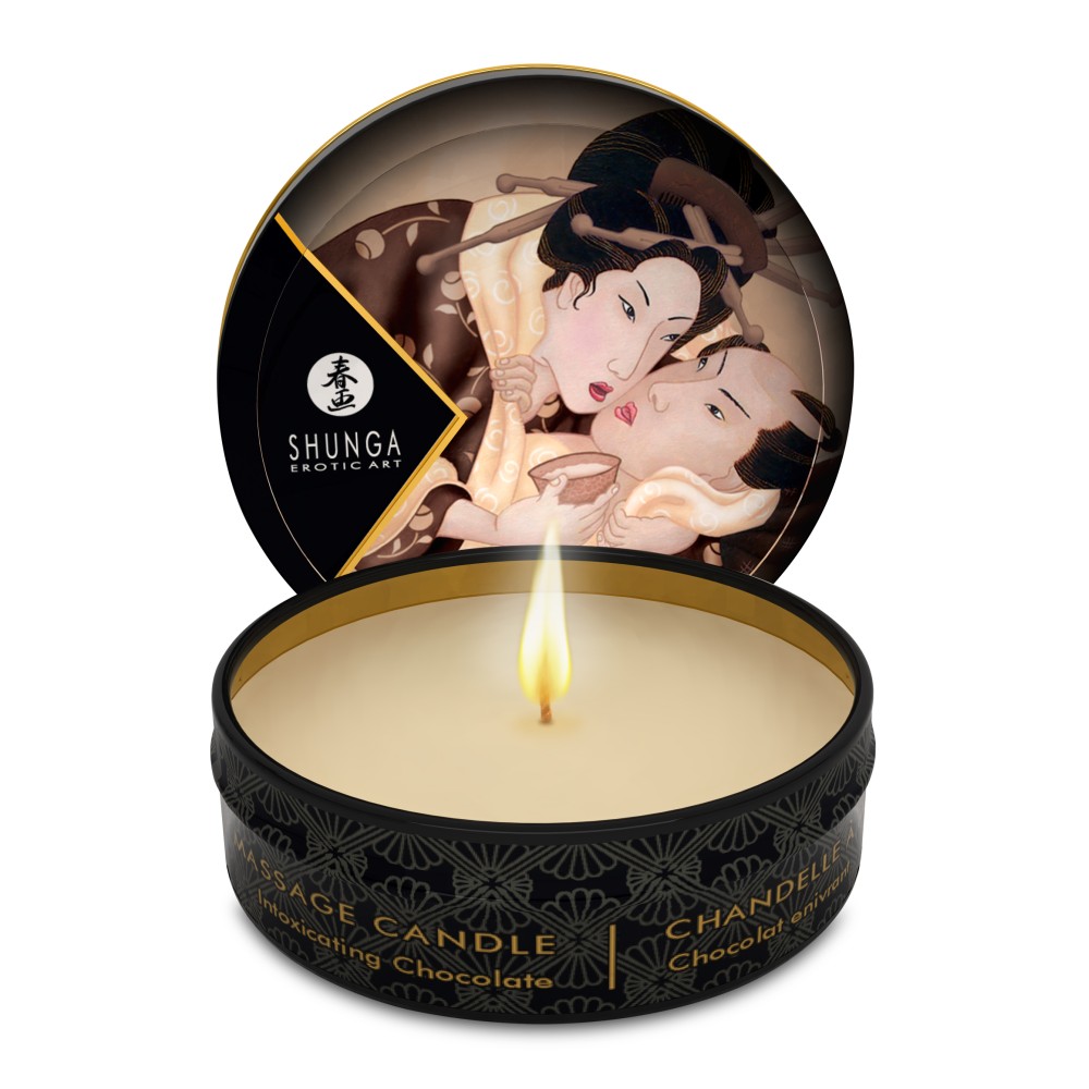 Mini Massage Candle - Excitation - Intoxicating Chocolate - 1 Fl. Oz.