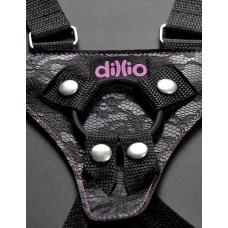 Dillio Pink - 6 Inch Strap-on Suspender Harness Set Dillio Pink - 6 Inch Strap-on Suspender Harness Set