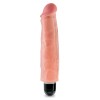 King Cock 7 Inch Vibrating Stiffy - Light