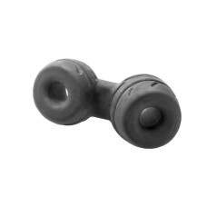 Silaskin Cock & Ball Ring and Stretcher - Black Silaskin Cock & Ball Ring and Stretcher - Black