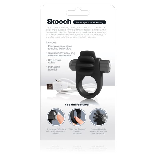 Charged Skooch Ring - Black Charged Skooch Ring - Black