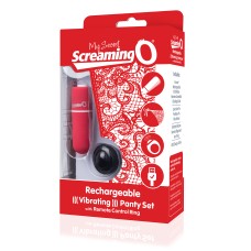 My Secret Charged Remote Control Panty Vibe - Red My Secret Charged Remote Control Panty Vibe - Red