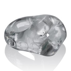 360 2- Way Cockring + Ballsling - Clear