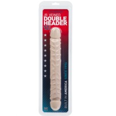 Jr. Veined Double Header 12 Inches - White Jr. Veined Double Header 12 Inches - White