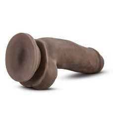 Au Naturel 7 Inch Sensa Feel Fat Boy - Chocolate Au Naturel 7 Inch Sensa Feel Fat Boy - Chocolate
