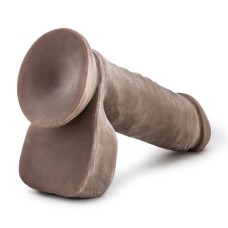 Au Naturel 8 Inch Sensa Feel Dildo - Chocolate Au Naturel 8 Inch Sensa Feel Dildo - Chocolate