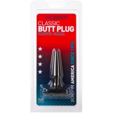 Classic Butt Plug Smooth - Small - Black Classic Butt Plug Smooth - Small - Black