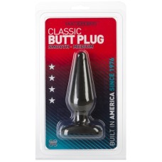 Classic Butt Plug Smooth - Medium - Black Classic Butt Plug Smooth - Medium - Black