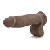 Au Naturel - 7 Inch Sensa Feel Dildo - Chocolate Au Naturel - 7 Inch Sensa Feel Dildo - Chocolate