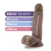 Au Naturel - 7 Inch Sensa Feel Dildo - Chocolate Au Naturel - 7 Inch Sensa Feel Dildo - Chocolate