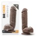 Dr. Skin - Mr. D - 8.5 Inch Dildo - Chocolate Dr. Skin - Mr. D - 8.5 Inch Dildo - Chocolate