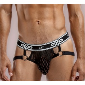 Peep Show - Jock Ring - Small/ Medium - Black