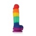 Colours Pride Edition - 5 Inch Dildo - Rainbow Colours Pride Edition - 5 Inch Dildo - Rainbow