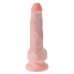 King Cock 6 Inch Cock With Balls - Light King Cock 6 Inch Cock With Balls - Light