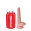 King Cock 6 Inch Cock With Balls - Light