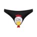 Choke the Chicken Bikini - One Size - Black