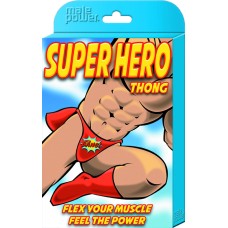 Super Hero Thong - One Size - Red
