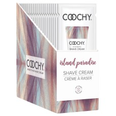 Coochy Shave Cream - Island Paradise - 15 ml Foils Coochy Shave Cream - Island Paradise - 15 ml Foils