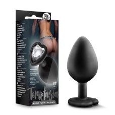 Temptasia - Bling Plug - Medium - Black Temptasia - Bling Plug - Medium - Black