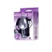The 9's the Silver Starter Bejeweled Stainless Steel Plug - Violet The 9's the Silver Starter Bejeweled Stainless Steel Plug - Violet