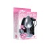 The 9's the Silver Starter Heart Bejeweled Stainless Steel Plug - Pink The 9's the Silver Starter Heart Bejeweled Stainless Steel Plug - Pink