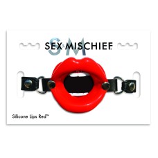 Sex and Mischief Silicone Lips - Red Sex and Mischief Silicone Lips - Red