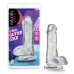 Naturally Yours - 6 Inch Glitter Cock - Sparkling Clear Naturally Yours - 6 Inch Glitter Cock - Sparkling Clear