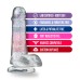 Naturally Yours - 6 Inch Glitter Cock - Sparkling Clear Naturally Yours - 6 Inch Glitter Cock - Sparkling Clear