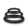 Performance - Vs4 Pure Premium Silicone Cockring Set - Black Performance - Vs4 Pure Premium Silicone Cockring Set - Black