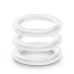 Performance - Vs2 Pure Premium Silicone Cockrings - Small - White Performance - Vs2 Pure Premium Silicone Cockrings - Small - White