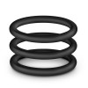 Performance - Vs3 Pure Premium Silicone Cockrings - Large - Black Performance - Vs3 Pure Premium Silicone Cockrings - Large - Black